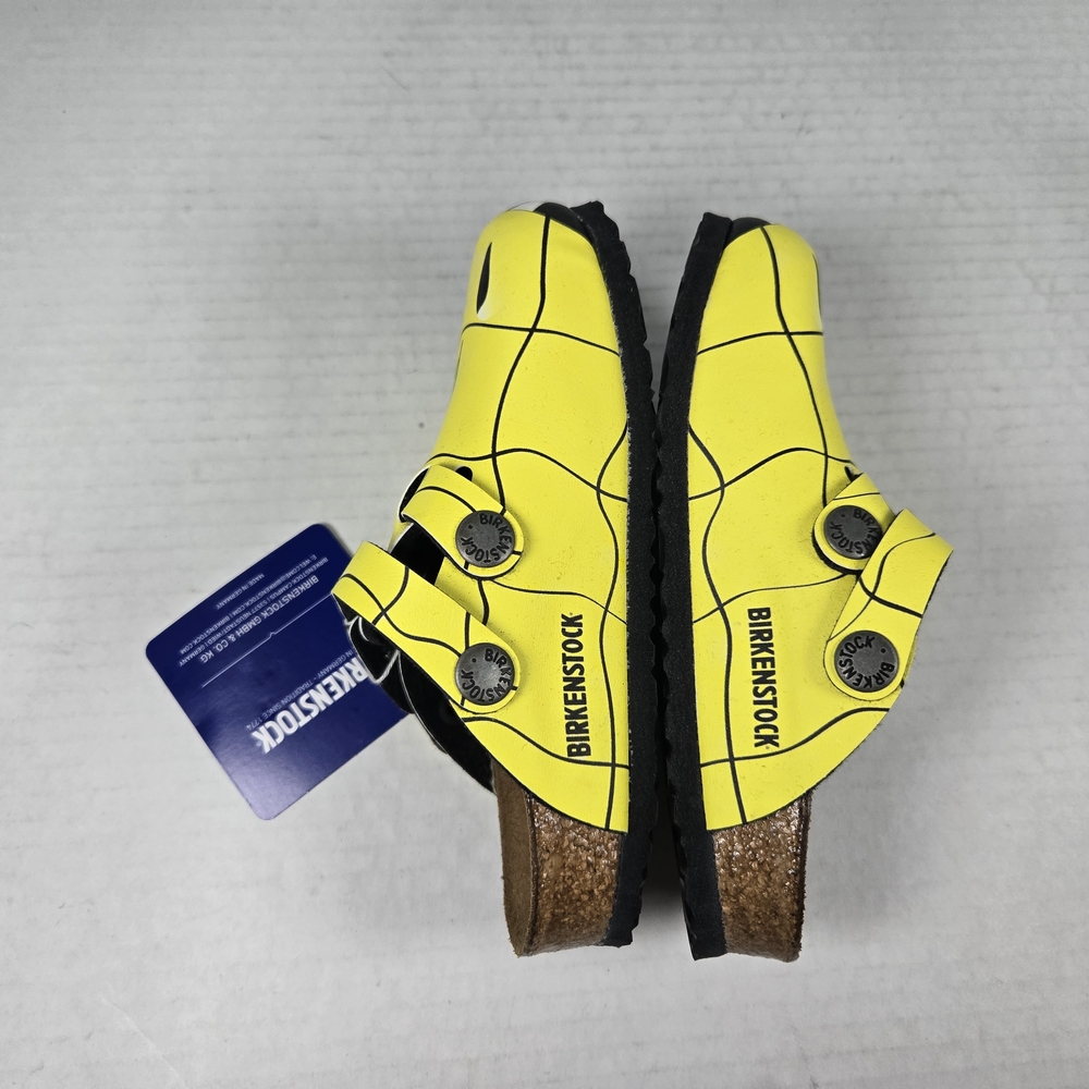 Birkenstock Kids Unisex Kay Clogs Yellow Monster Dinosaur Clogs Mules C8 toddler - Picture 6 of 10